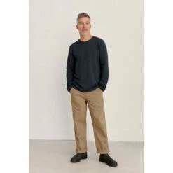 Seasalt Cornwall Mens Blue Allet Long Sleeve T-Shirt -Seasalt Shop unnamed file 820