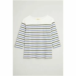Seasalt Cornwall Natural Striped Sailor Top -Seasalt Shop unnamed file 829