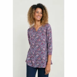 Seasalt Cornwall Pink Swing Shape Risso Top
