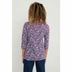 Alternative view of Seasalt Cornwall Pink Swing Shape Risso Top