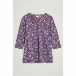 Seasalt Cornwall Pink Swing Shape Risso Top -Seasalt Shop unnamed file 854