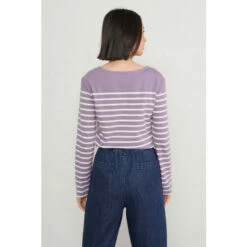 Alternative view of Seasalt Cornwall Purple Sailor T-Shirt