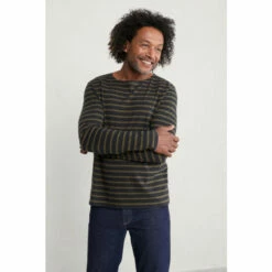 Seasalt Cornwall Mens Blue Sailor Shirt