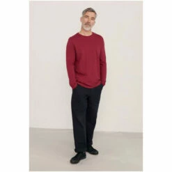 Seasalt Cornwall Men's Red Allet Long Sleeve T-Shirt -Seasalt Shop unnamed file 908