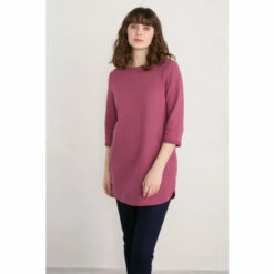 Seasalt Cornwall Pink Cosy River Meet Tunic