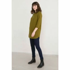 Seasalt Cornwall Green Cosy River Meet Tunic -Seasalt Shop unnamed file 995