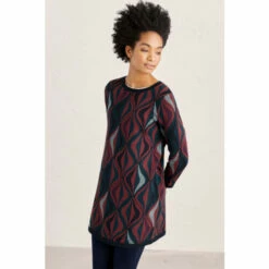 Seasalt Cornwall Multi Patterned Chalk Board Tunic